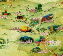 巴中景点地图(长沙景点地图)