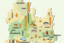 巴中旅游地图(旅游地图中国景点)
